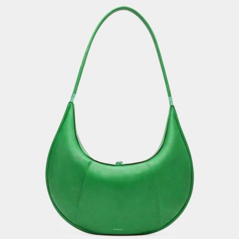 Songmont Large Luna Moon Taske Grøn | 7506-RVKND