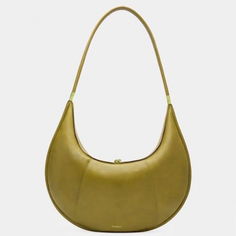 Songmont Large Luna Moon Taske Guld | 0329-JONEF