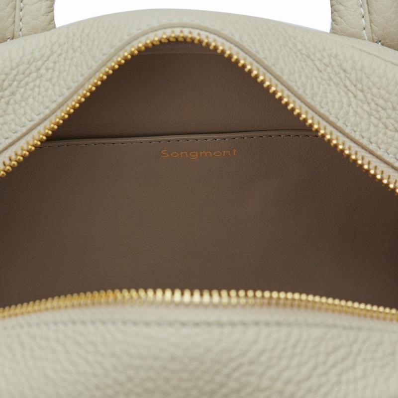Songmont Small Bowling Crossbody Taske Grå | 5391-ZURGP