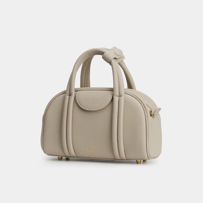 Songmont Small Bowling Crossbody Taske Grå | 5391-ZURGP