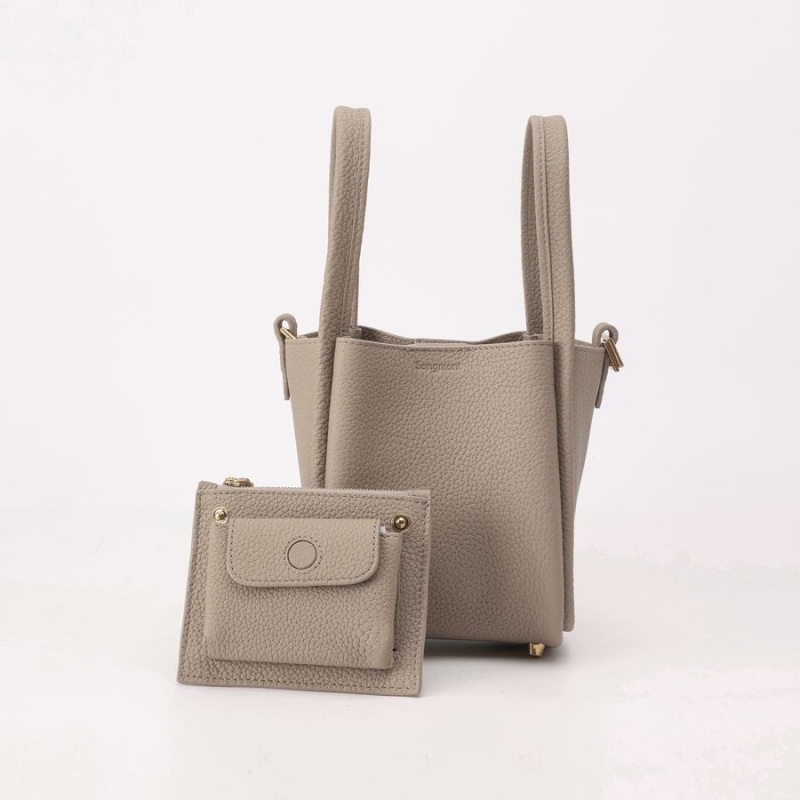 Songmont Small Song Bøttepungen Khaki | 6293-NRXVB